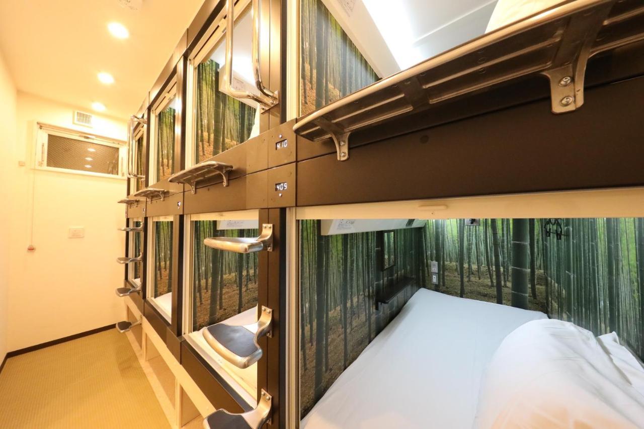 Shibuya Capsule Bamboo Hotel Tokyo Bagian luar foto