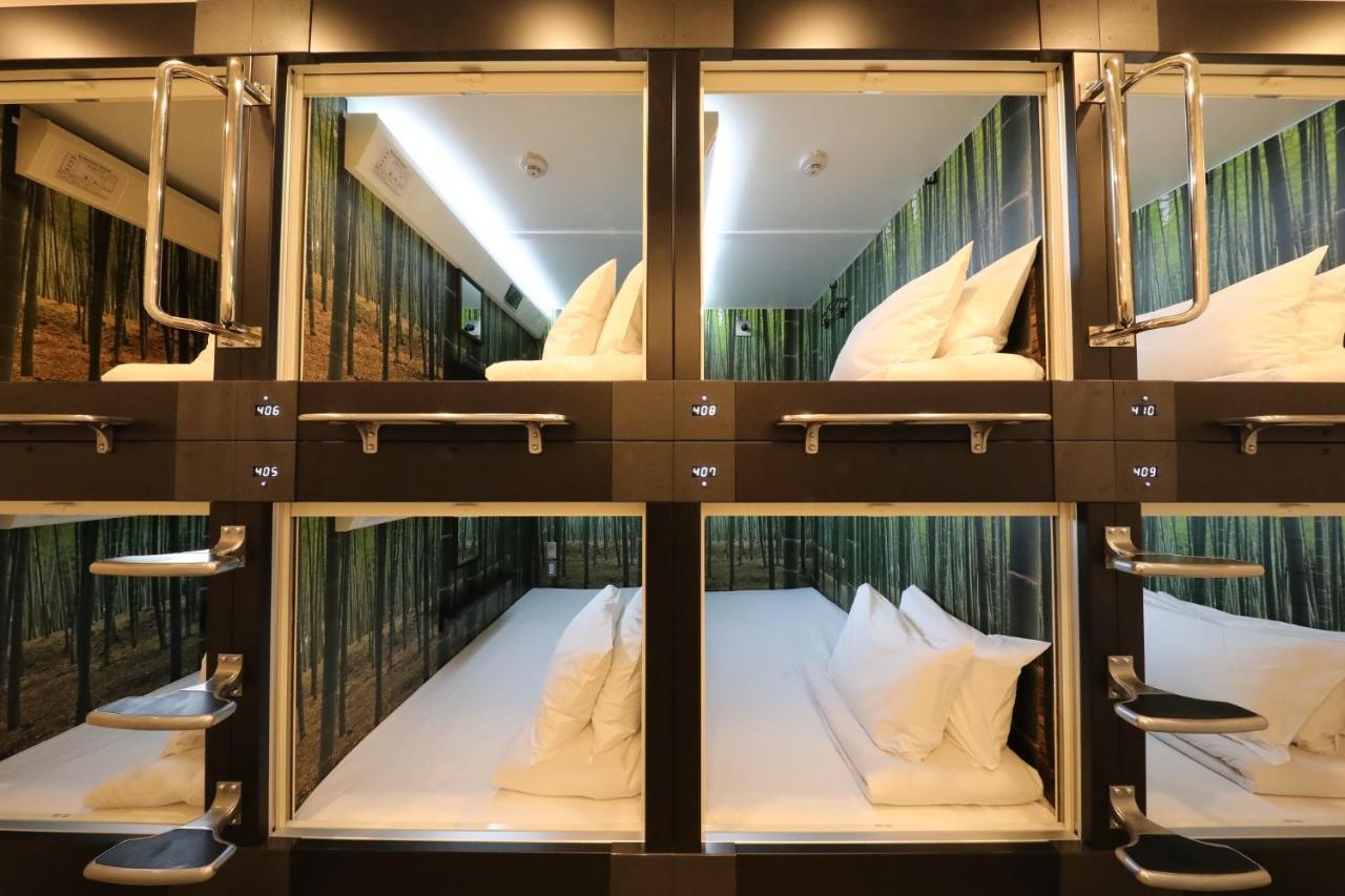 Shibuya Capsule Bamboo Hotel Tokyo Bagian luar foto